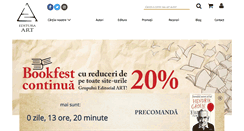 Desktop Screenshot of editura-art.ro